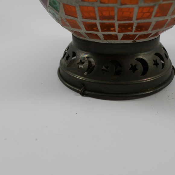 HANDMADE TURKISH MOROCCAN STYLE SINGLE HANGING CAN - Picture 5 of 8