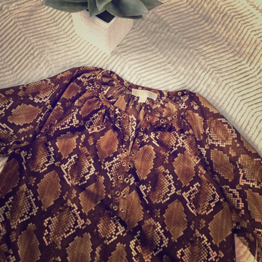 MICHAEL Michael Kors Patterned Blouse