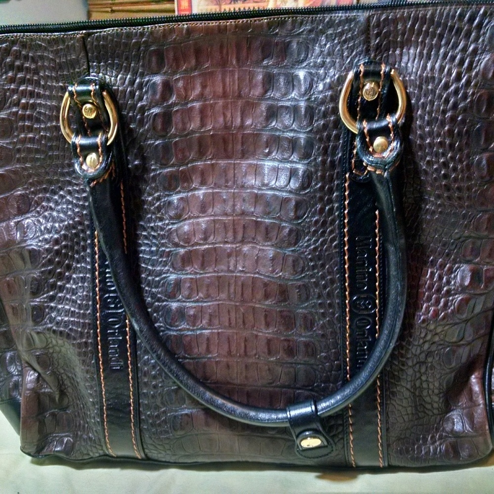 Marino Orlandi shoulder bag leather.