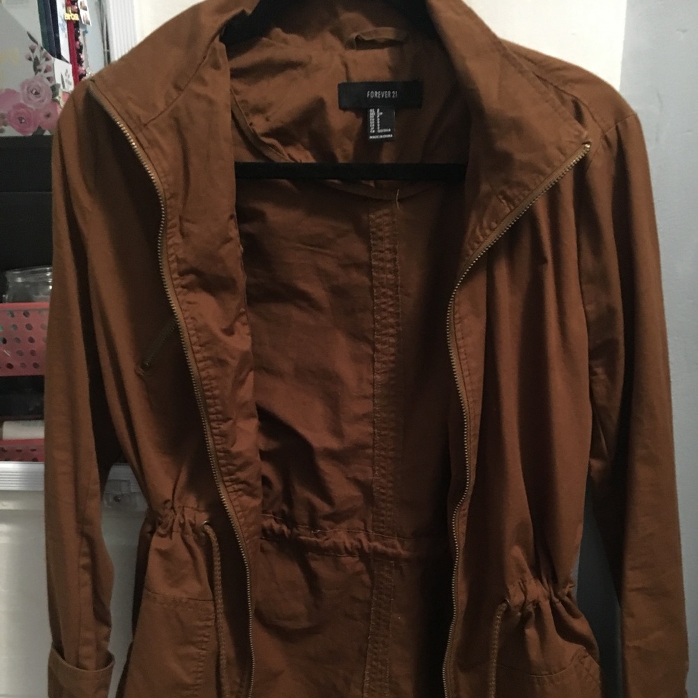 Utility jacket forever 21