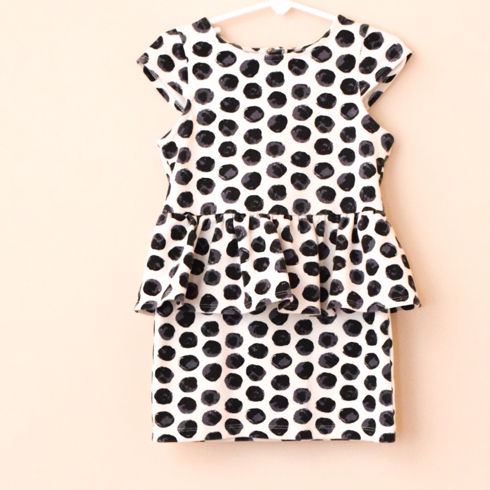 Black & White Polka Dot Dress