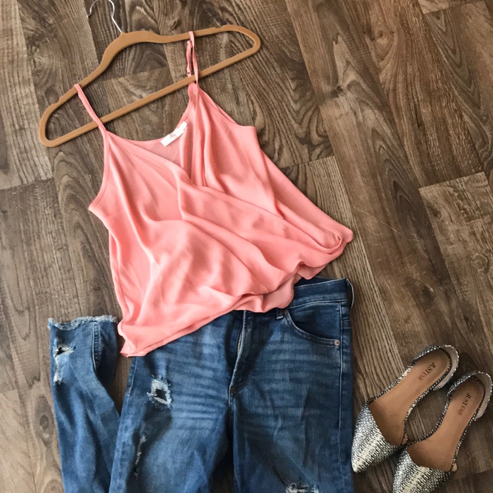 Salmon Colored Blouse