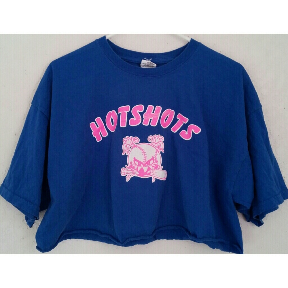 HOTSHOTS Softball Crop Tee *BUNDLE ONLY*