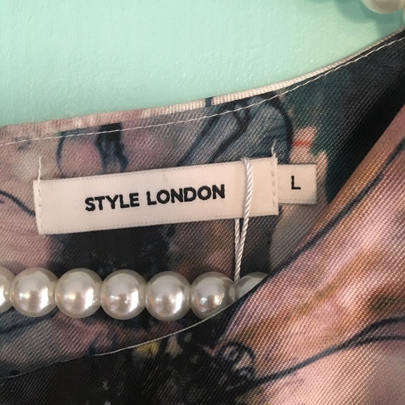 Midi short sleeve floral dress - Picture 5 of 6