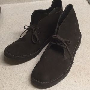 Brown Suede Clark's Originals Desert Boot - Men's