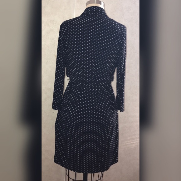 NWOT Jones New York Printed Faux-Wrap Dress - Picture 3 of 3