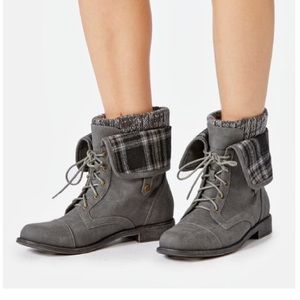 Elenora Grey combat bootie