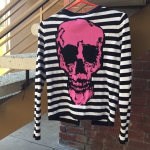 Too fast skull cardigan