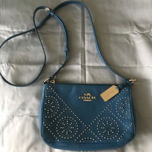 Blue Coach Satchel. Comes with dust bag!