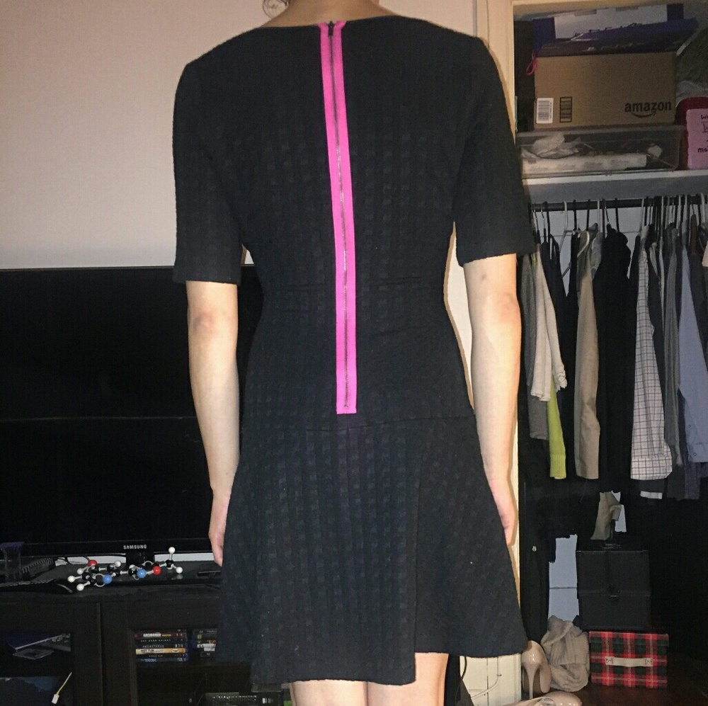 BR dress with unique back detail