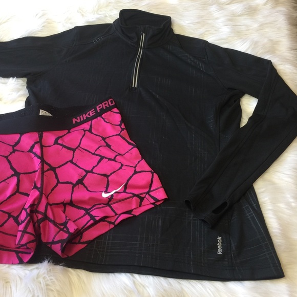 Nike Jackets & Blazers - Nike/Reebok Workout Outfit Bundle Shorts/Jacket XL