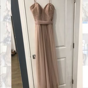 Wtoo by Watters Style 00141 Bridesmaid gown -Mocha