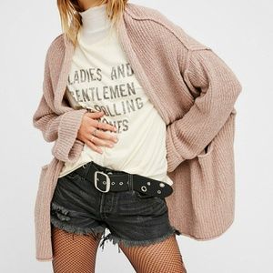 Free people low tide cardi xs/s
