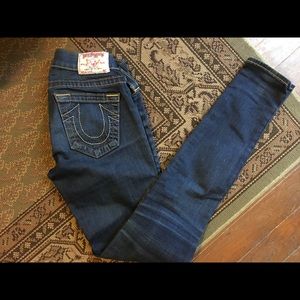 True Religion Casey Skinny Jeans size 23