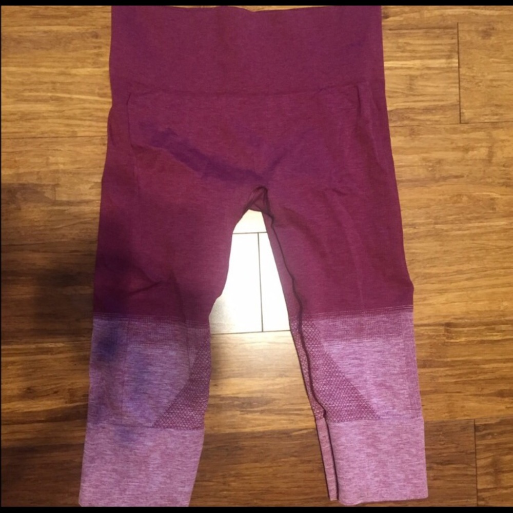 Lululemon seamlessly street ombré leggings