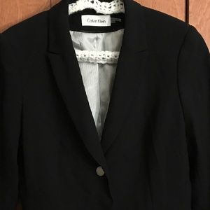 Calvin Klein Dark Navy Blazer