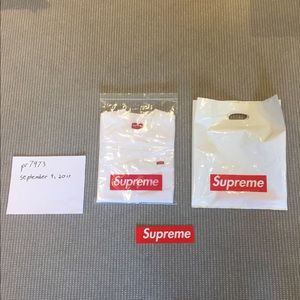 Medium supreme tee from this weeks drop.