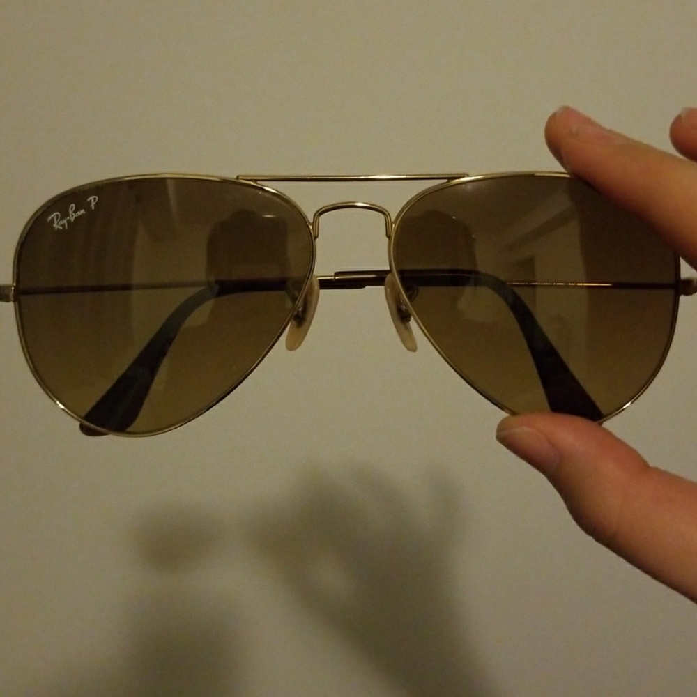 Genuine Ray-Ban Aviator Sunglasses