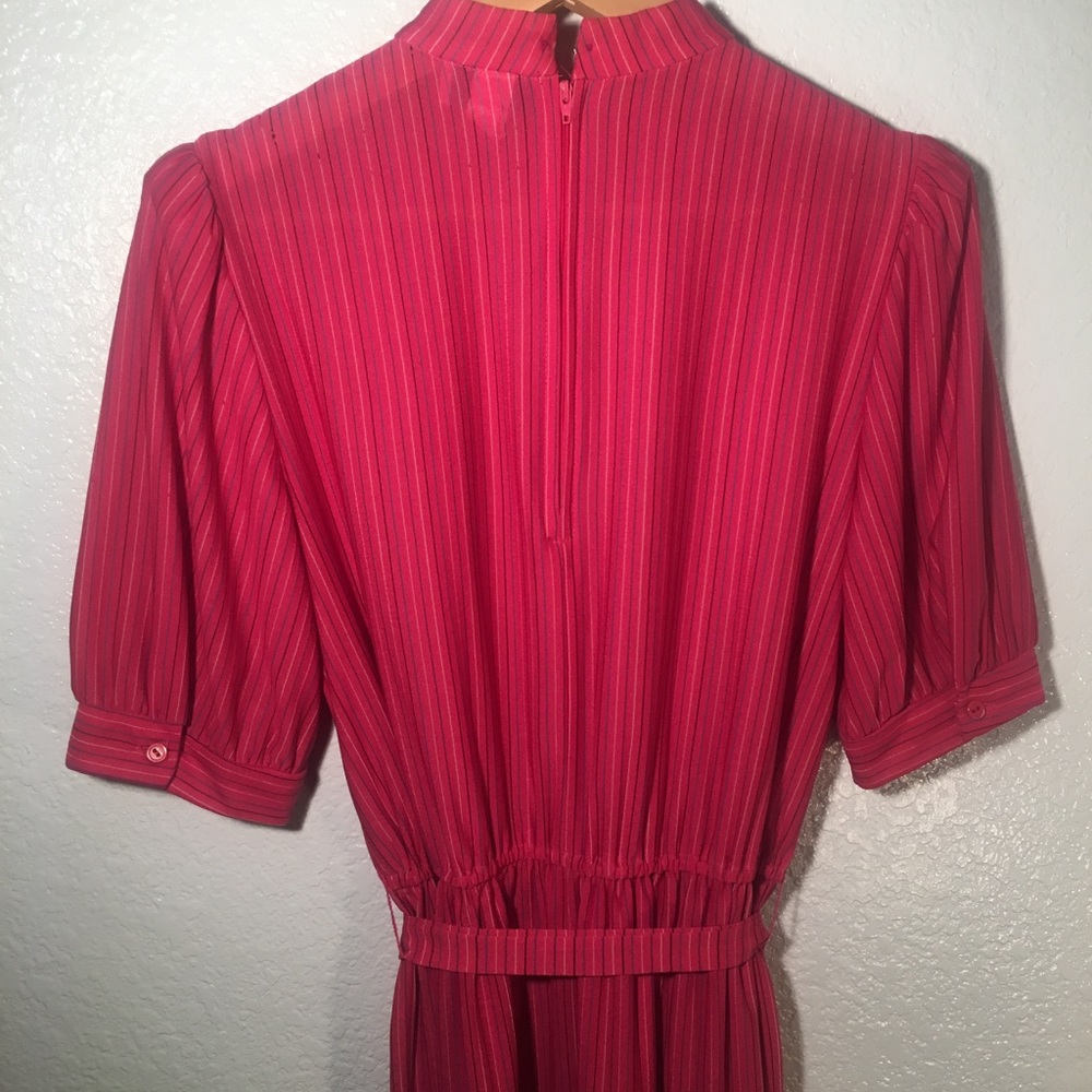 Vintage Pink Stripe dress