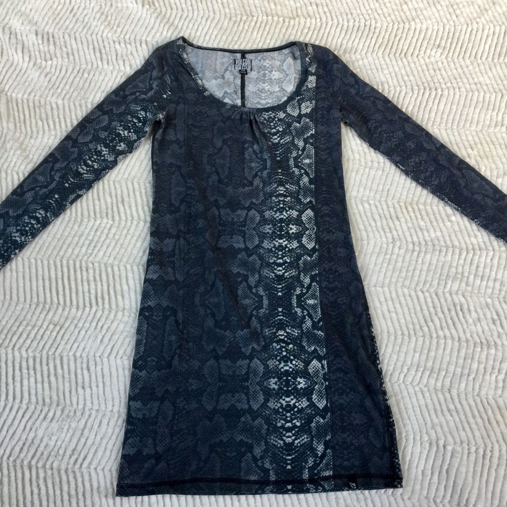 Volcom Snake Skin Pattern Dress - Picture 2 of 8