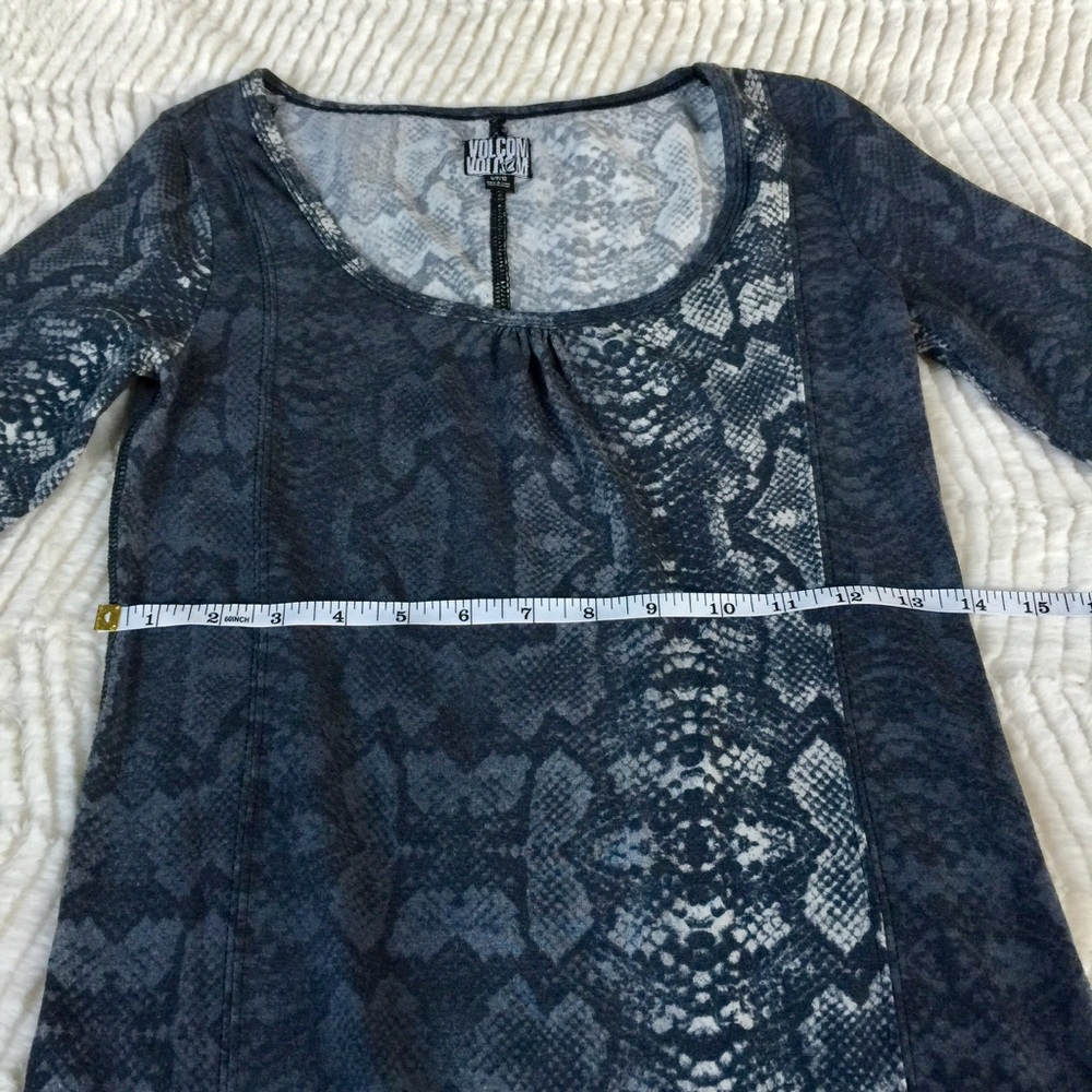 Volcom Snake Skin Pattern Dress - Picture 4 of 8