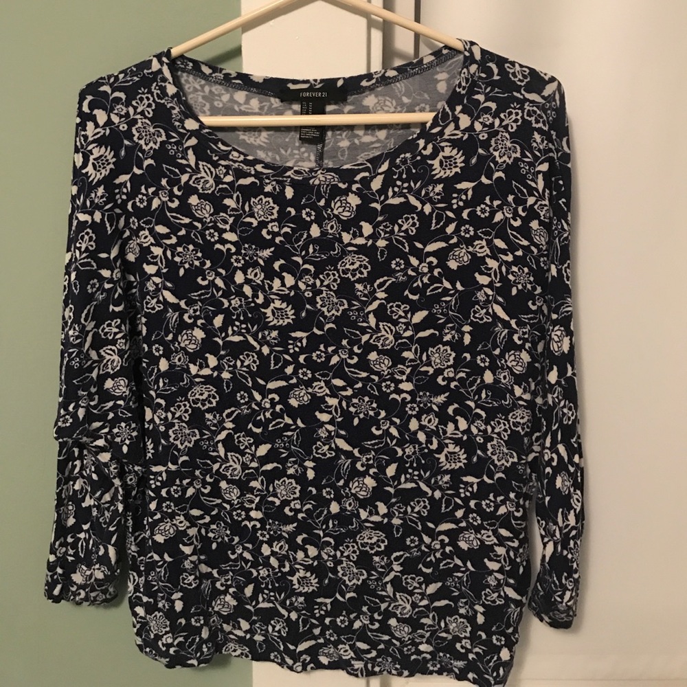 Forever 21 Floral Top