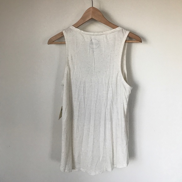 Lucky Brand Tank Top Embroidered 4th Of July New - Picture 6 of 8