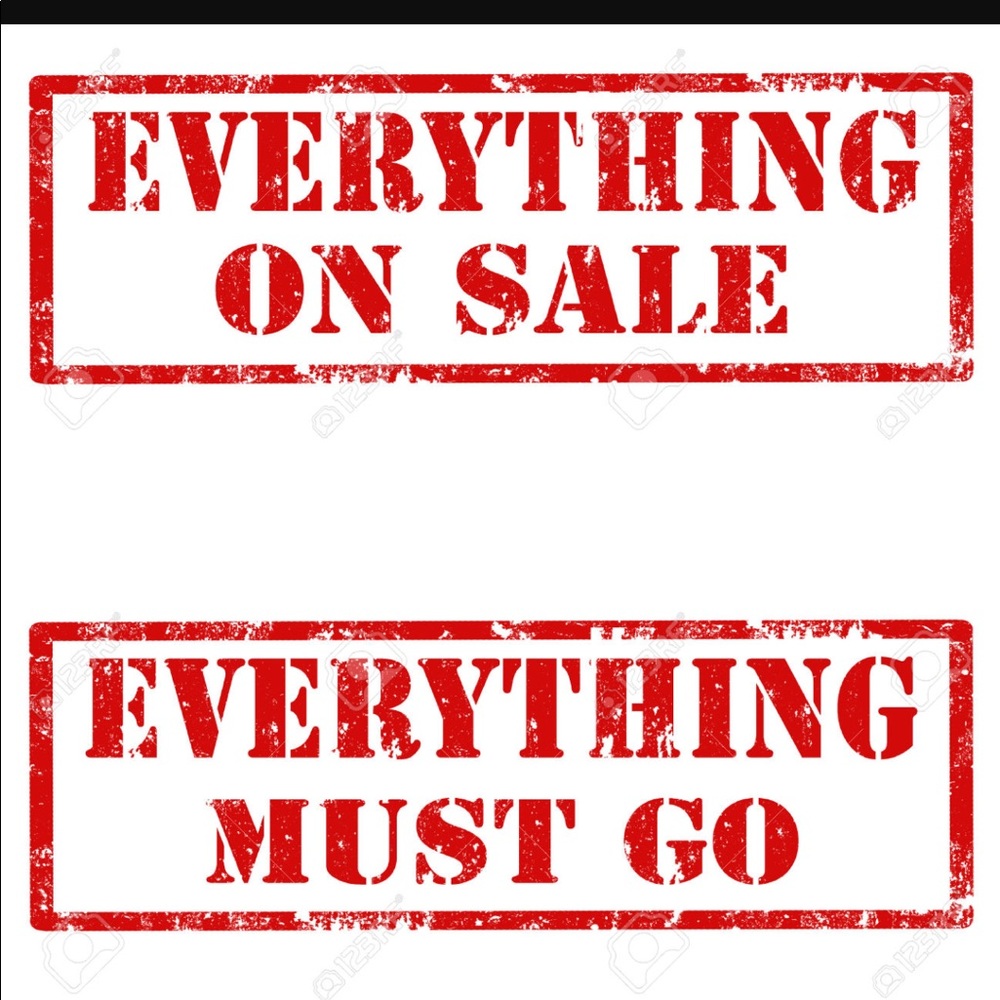 💥💥EVERYTHING ON SALE💥💥