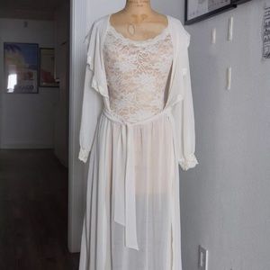 Vintage Victoria Secret lace dress bridal boudoir