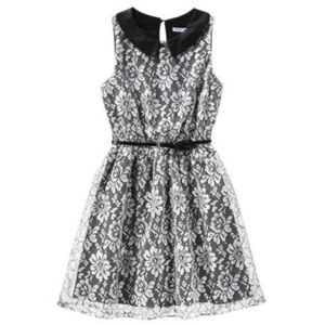 Xhilaration Peter Pan Collar Lace Dress