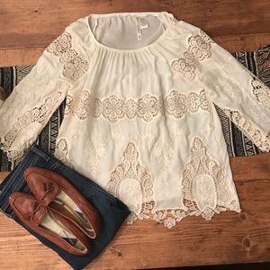 Forgotten Grace lace blouse