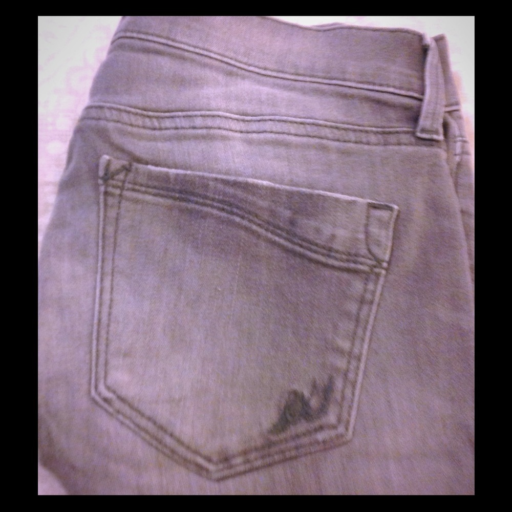 Express gray jeans, size 2