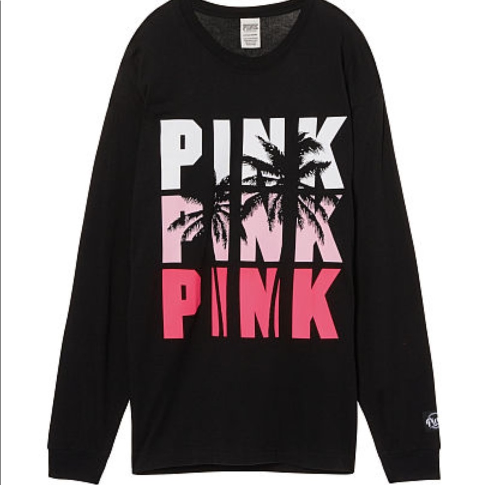 PINK long sleeve tee