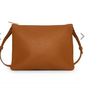 Leather crossbody bag