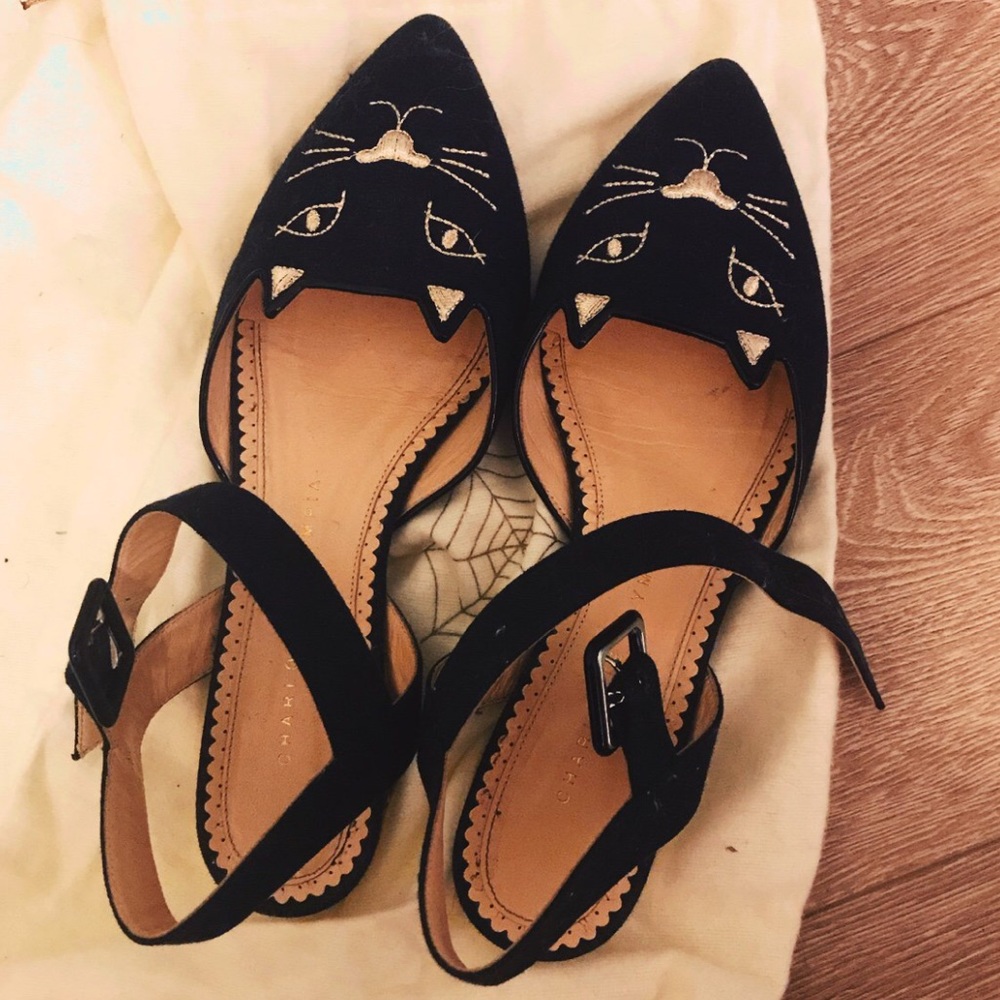 Charlotte Olympia flat 37.5