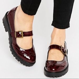 Asos Mendoza maryjane chunky Doc Marten punk