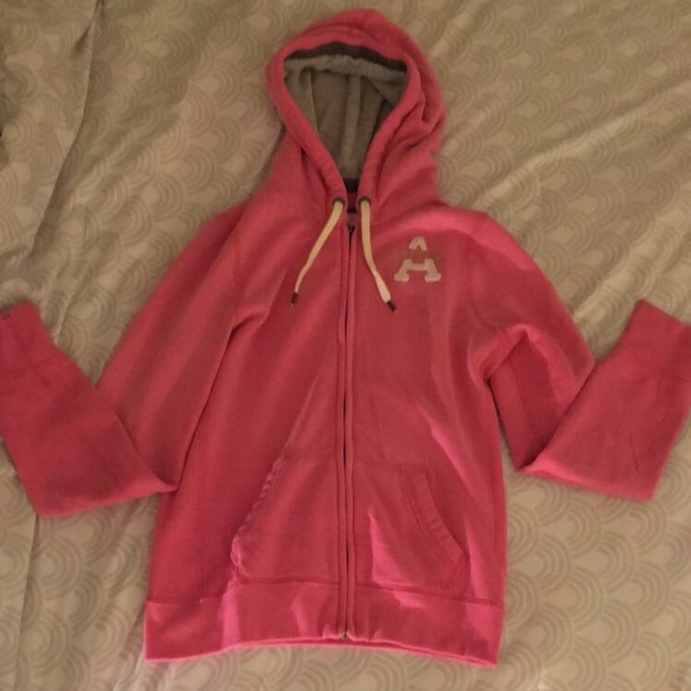 Pink hoodie