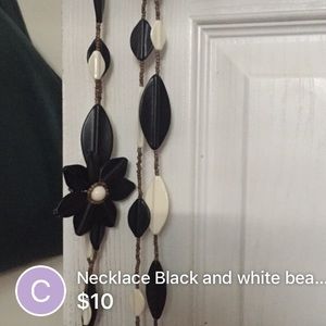 Black and White necklace