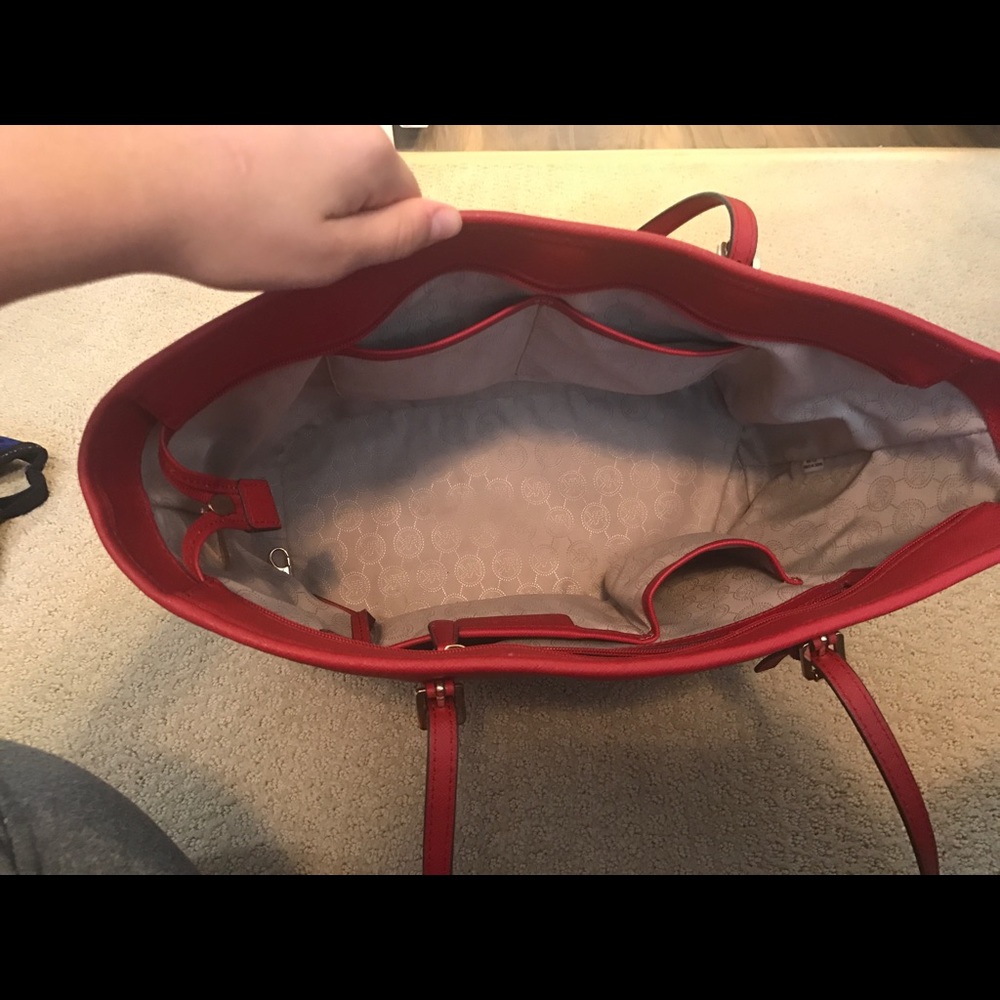 Fall Red MK Tote Purse