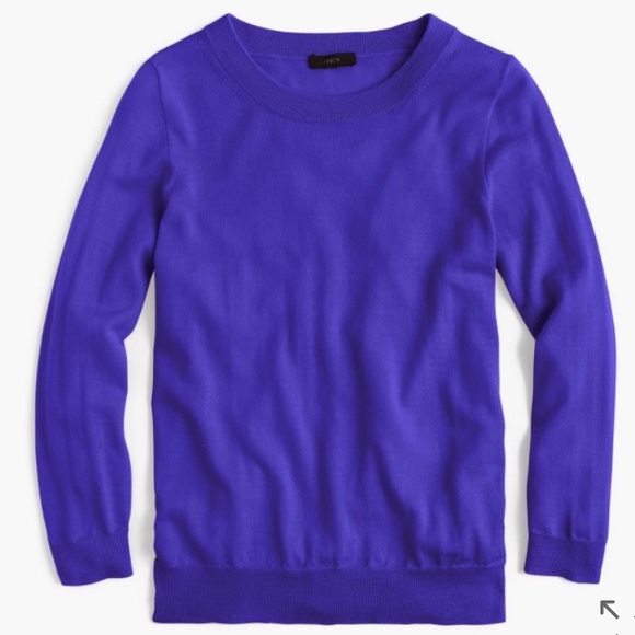 J. Crew Tippi Sweater - brunswick blue - Picture 1 of 3