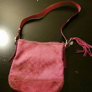 Coach pink bag