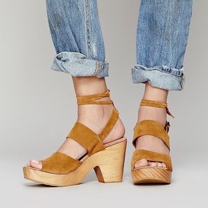 Free People Dover Suede Clog