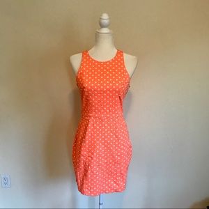 Dolce Vita Orange Polka Dot Dress