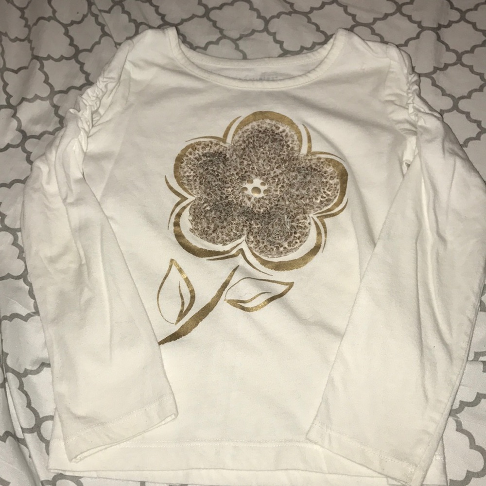 4T Flower shirt