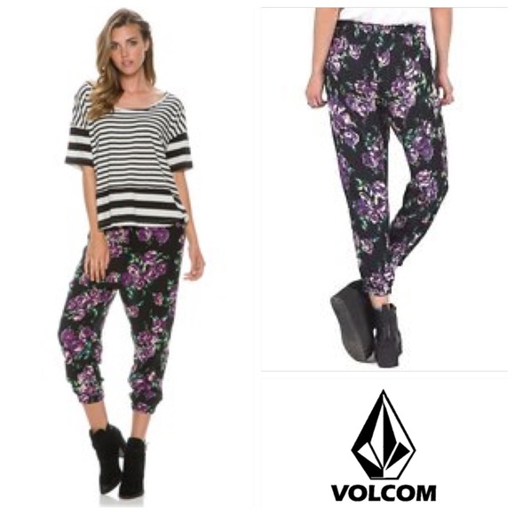 🆕'Defiant One' Floral Print Harem Pants - Picture 2 of 5