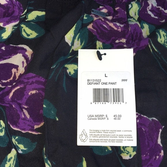 🆕'Defiant One' Floral Print Harem Pants - Picture 4 of 5