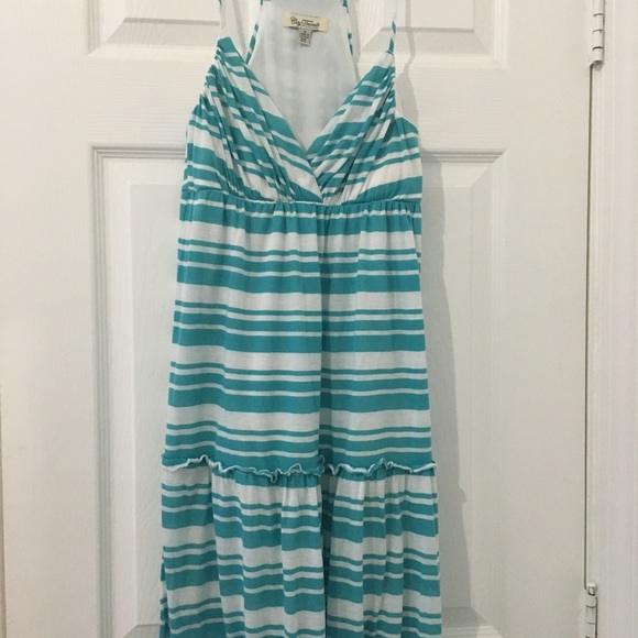 striped Summer maxi dress - Picture 3 of 4