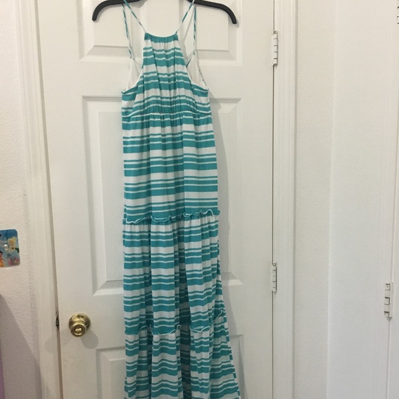 striped Summer maxi dress - Picture 4 of 4