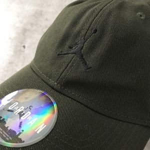 olive green jordan hat