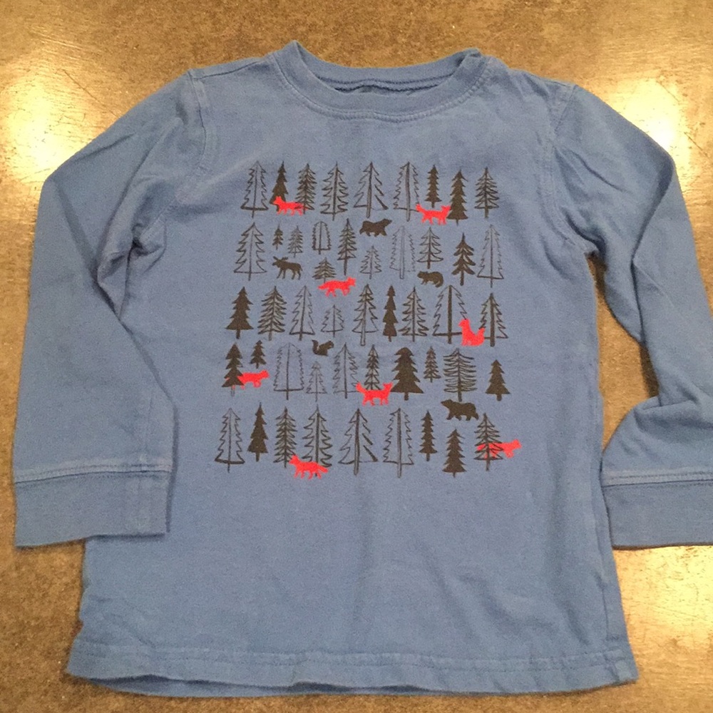 Carters Long sleeve toddler boy t-shirt (5T)